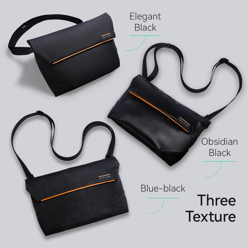 Streamline: Ultimate Water-Resistant Crossbody Bag For Modern Go-Getter