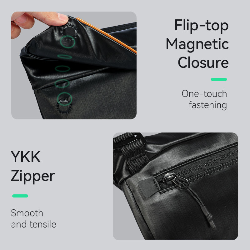 Streamline: Ultimate Water-Resistant Crossbody Bag For Modern Go-Getter