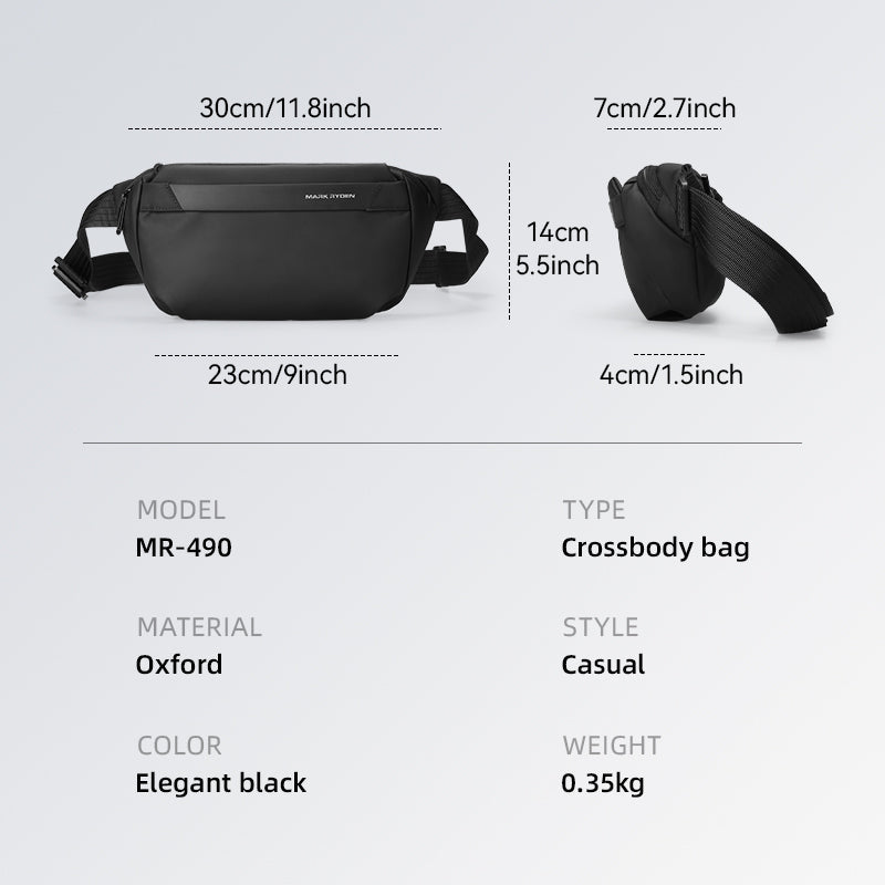 EasePack Sling: Your Daily Leather Crossbody Bag for Travel and Everyday Comfort