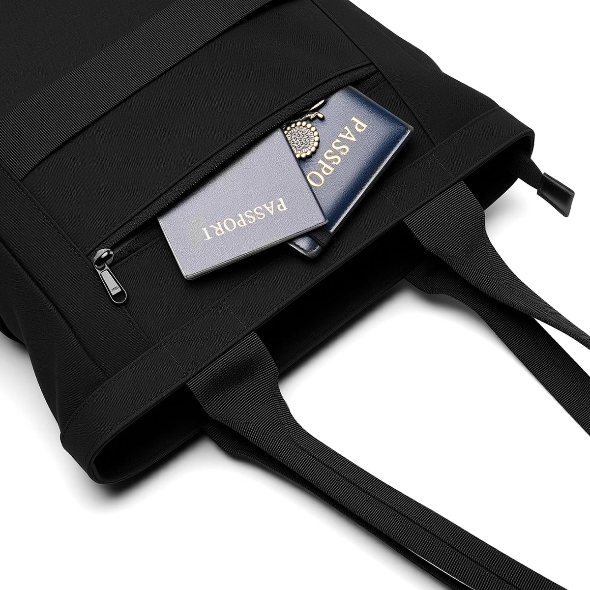 WashTote: 15.7L Washed Nylon Travel Tote with Laptop Compartment