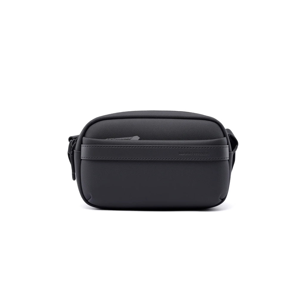 ExecSlim: Slim Business Crossbody Bag with 3 Compartments and Key Hook