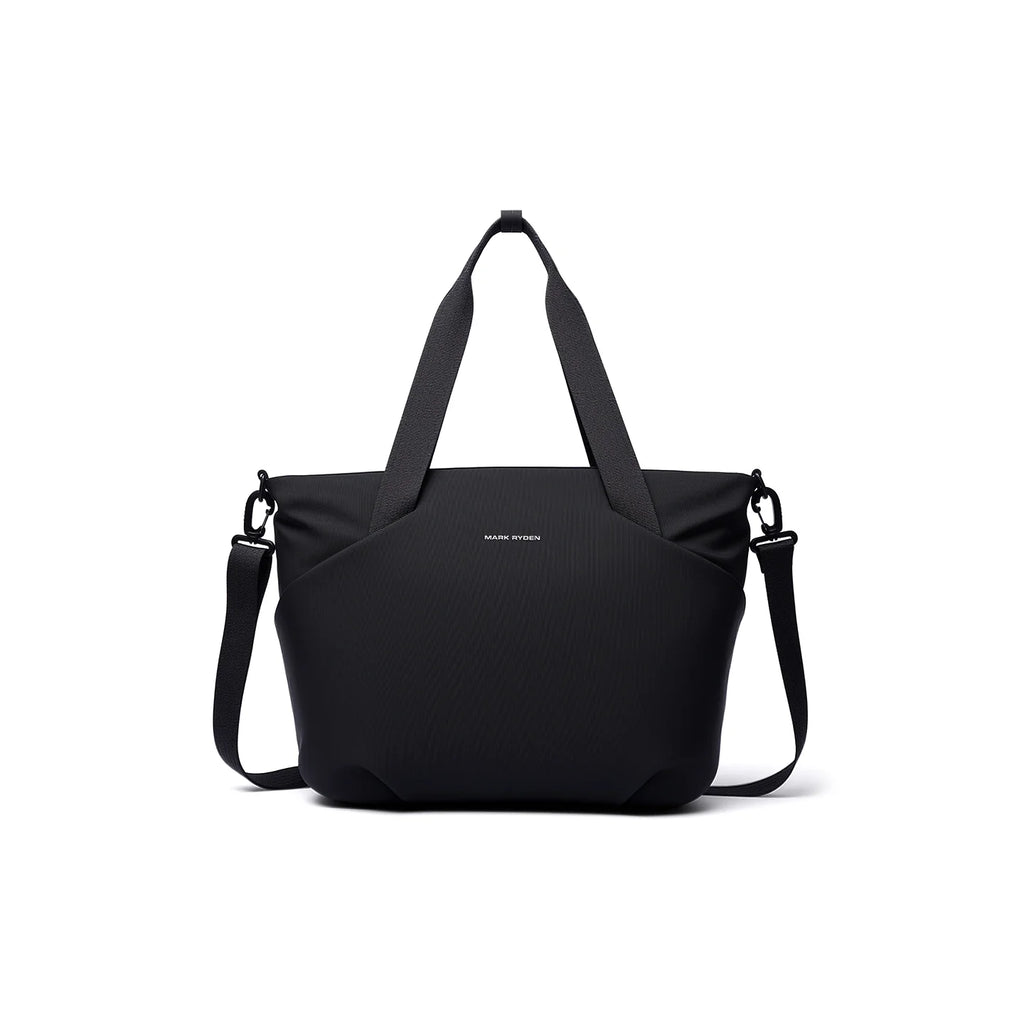 ToteShift: 16L Water-Resistant Laptop Tote Bag with Detachable Crossbody Strap