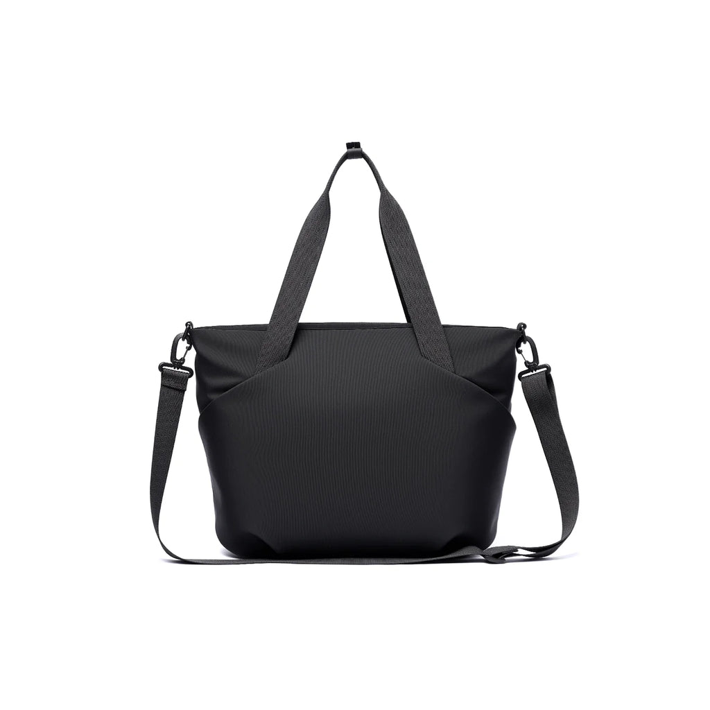 ToteShift: 16L Water-Resistant Laptop Tote Bag with Detachable Crossbody Strap