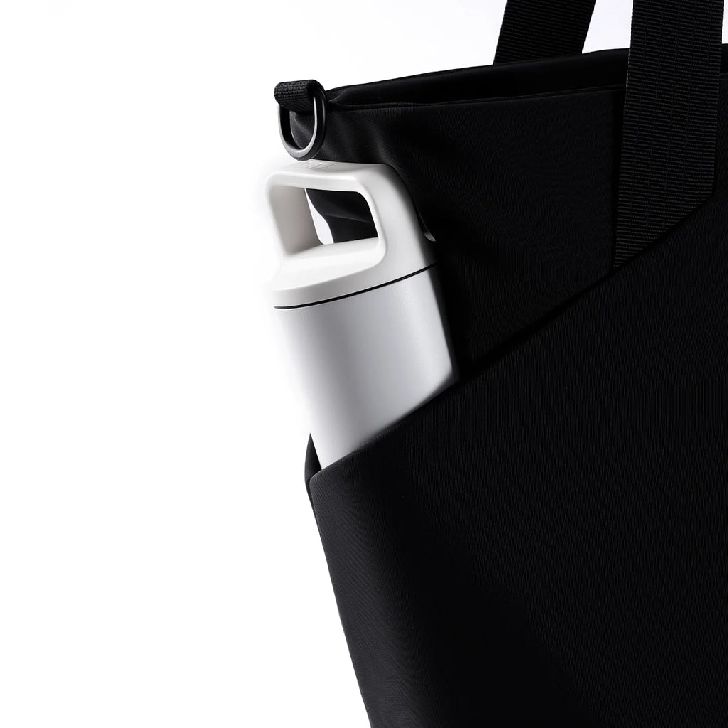 ToteShift: 16L Water-Resistant Laptop Tote Bag with Detachable Crossbody Strap