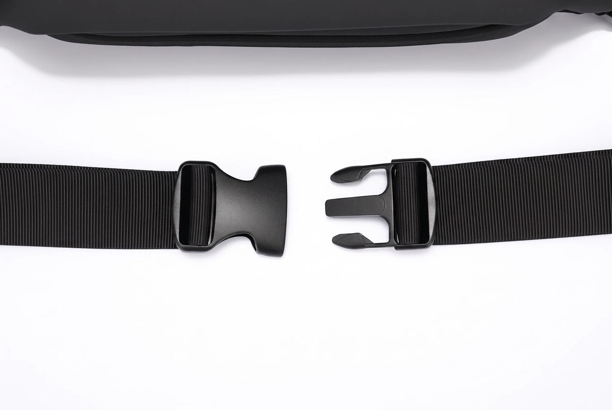RapidPack Lite: Tri-Compartment Waterproof Sling Pack for Commute