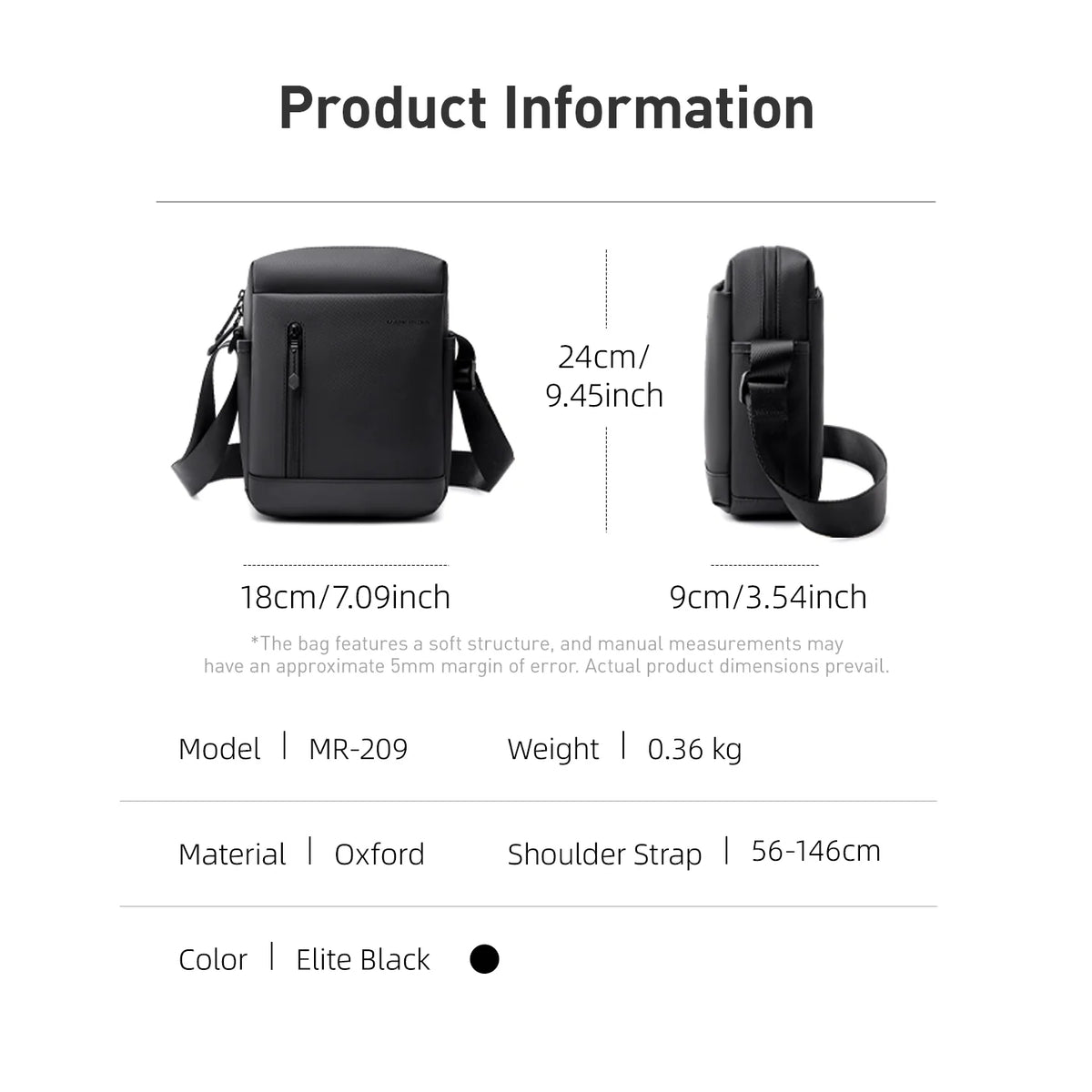HydroCarry: Crossbody Sling with Multi-Pocket Design for Daily Commute