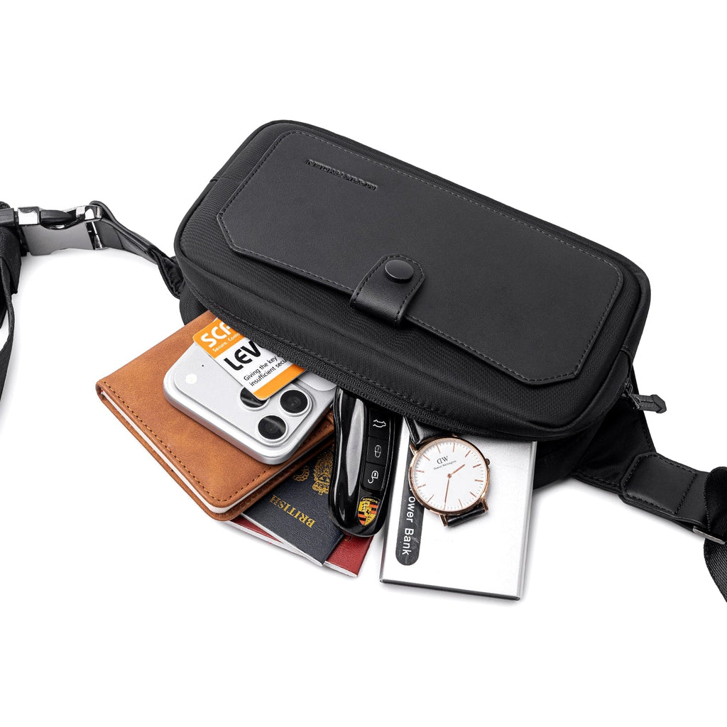 MetroCatch: 2L Sling Bag with Quick-Release Metal Buckle for City Explorers