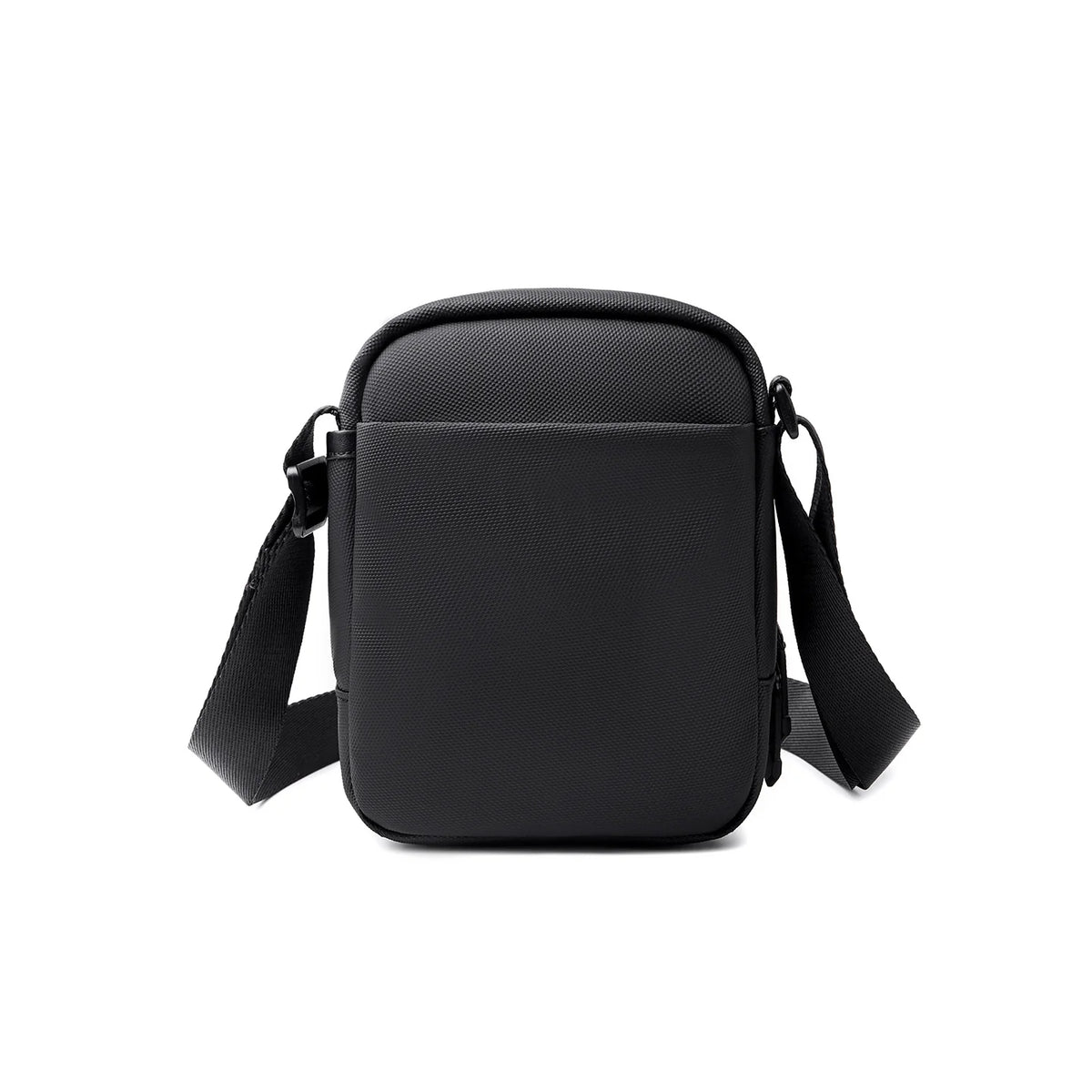 ZipCube: 3-Zip Mini Crossbody Phone Bag with Splash-Resistant Fabric for Men