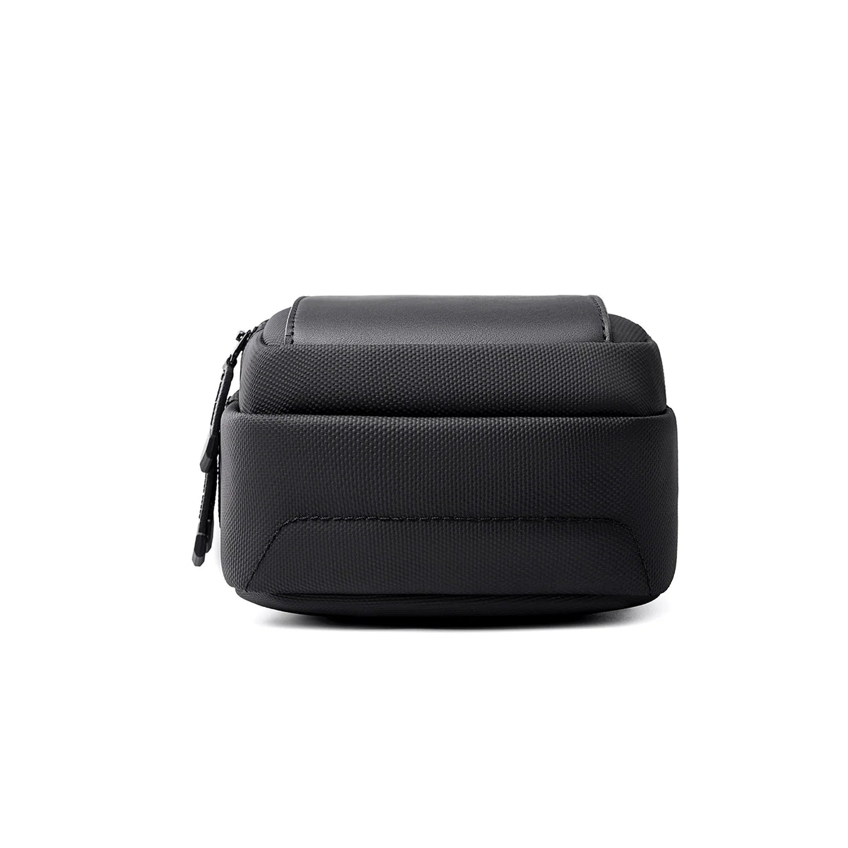 ZipCube: 3-Zip Mini Crossbody Phone Bag with Splash-Resistant Fabric for Men