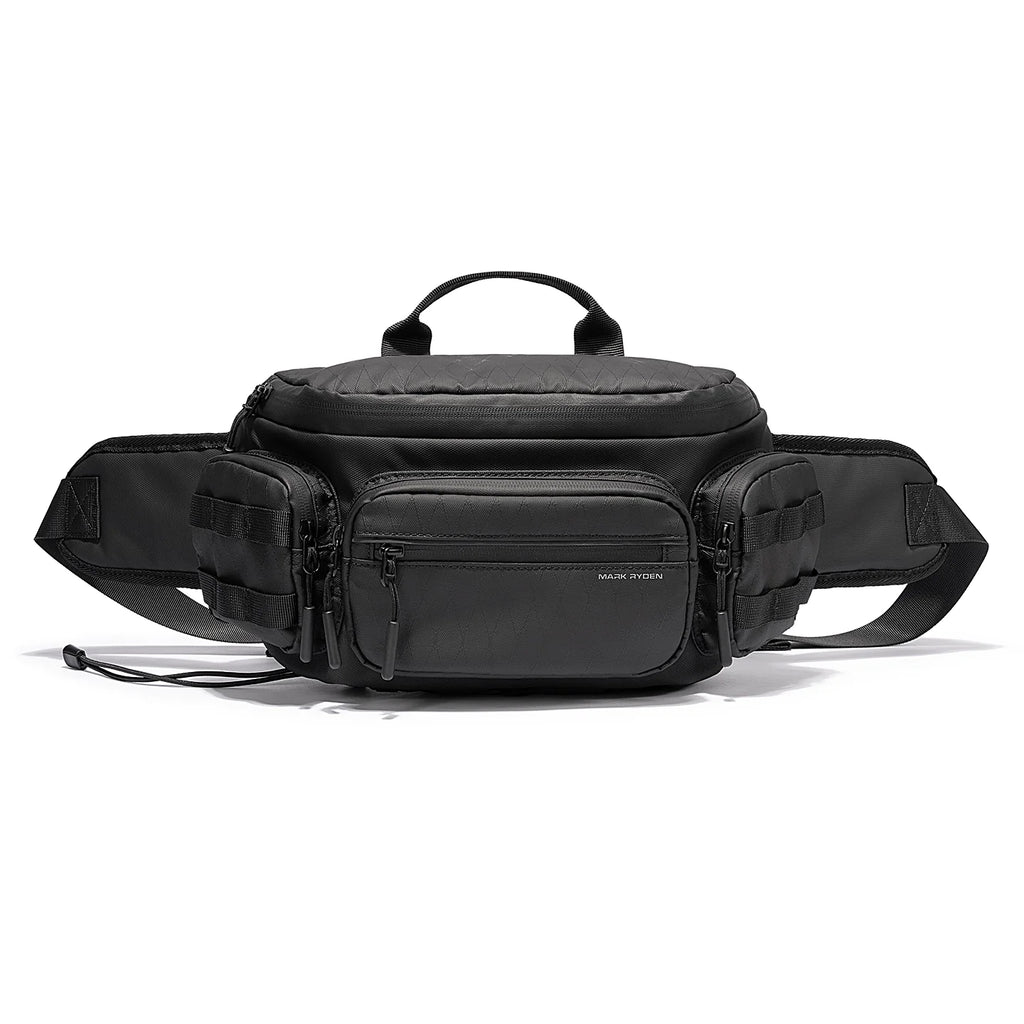 Aegis: Fully Enclosed Waterproof Crossbody Bag with Multi-pocket Storage for Explorers