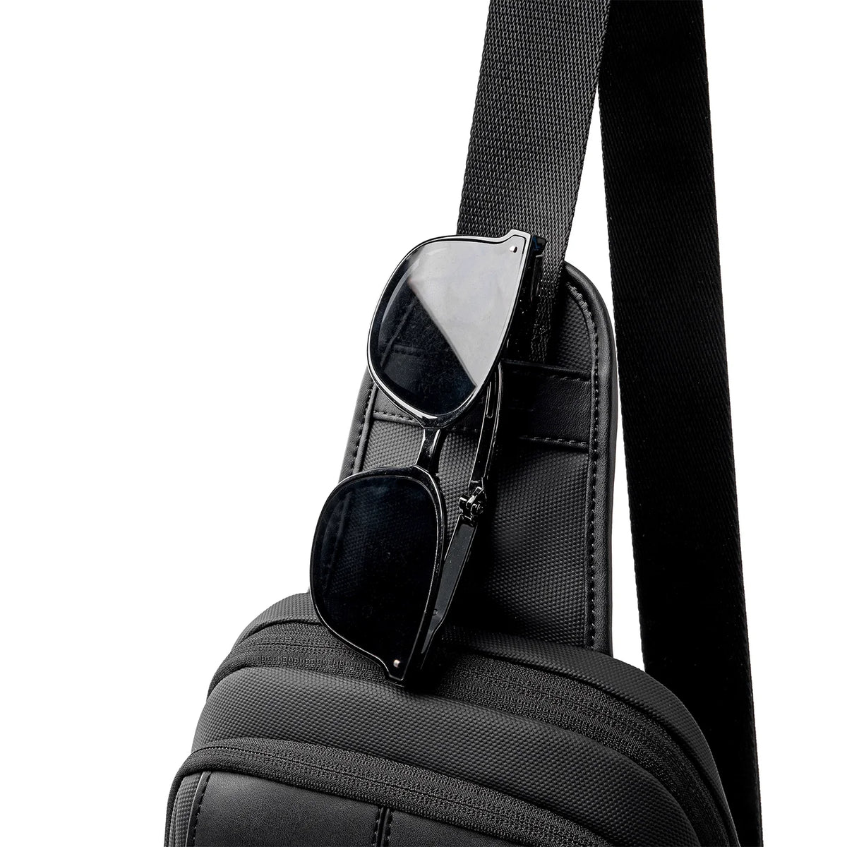 AeroCross: 6L Water-Resistant Crossbody Sling Bag with Sleek Business Design
